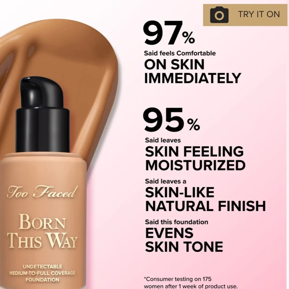 ⚡️🎃Too Faced Born This Way Foundation Caramel